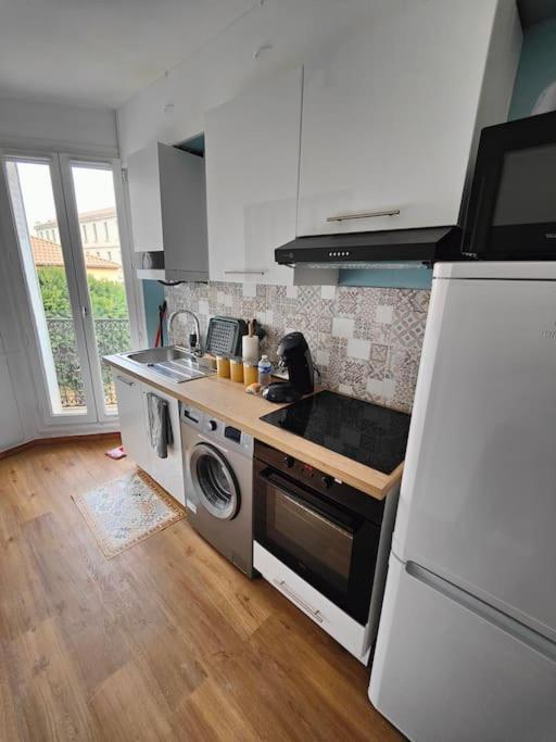 Charmant T2 Atypique, Renove Béziers Exterior foto
